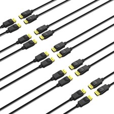 BENFEI [VESA Certified DisplayPort to DisplayPort 6 Feet Cable 10 Pack, DP to DP picture