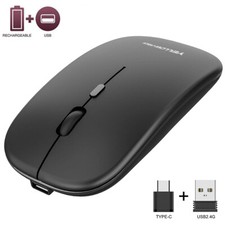 MacBook Mouse,Wireless Mouse Dual Mode 2.4G USB C for Mac and All Type C Devices picture