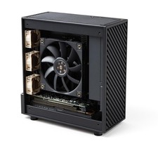 DIY Mini CNC Aluminum PC Case – Compact ITX Workstation Chassis for Low Profile picture