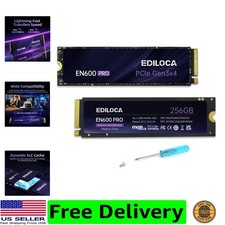 EN600 PRO SSD 256GB PCIe 3.0 Gen 3x4, NVMe M.2 2280, Up to 2800MB/s, Internal... picture