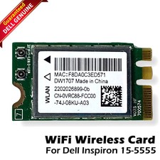 Lot 5 Dell Wireless DW1707 Qualcomm Atheros QCNFA335 802.11b/g/n BT4.0 VRC88 picture