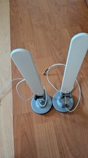 Lot of 2 Hawking Tech H-AI6SI 2.4GHz 6dBi Hi-Gain WiFi Antennas w/ Bases picture