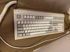 Focus Electronics FK-2001 Vintage Keyboard Alps SKCM White Mechanical Switches picture