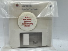 Apple Vintage 1987 HyperCard For Macintosh 3‑Disk Set 3.5