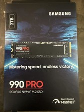 New Samsung 2280mm 990 Pro 2TB M.2 NVMe SSD MZ-V9P2T0 NEW SEALED 2026 picture