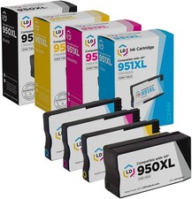 LD 4pk COMP Cartridge Set for HP 950XL 951 XL OfficeJet Pro 8600 Premium Plus picture