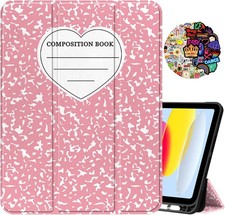 Case for iPad 11th Generation 11 Inch 2025, Cute Pink Heart Design picture