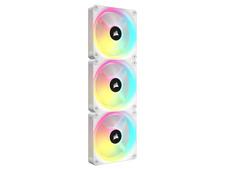 CORSAIR QX RGB Series, iCUE LINK QX120 RGB WHITE, 120mm Magnetic Dome RGB Fan, S picture