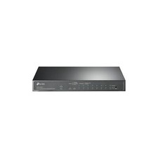 10 Port Gigabit Switch 8 PoE Ports 123W Power Budget Easy Setup picture