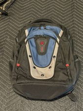 Wenger Swiss Gear Ibex 17-Inch Laptop Backpack Bag Black/Gray/Blue picture