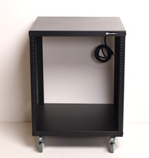 AxcessAbles 12U AV Equipment Rack 19 Inch Steel Open Frame + Free PDU w976 picture