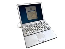 Apple PowerBook G4 12in Silver Laptop 768MB RAM 40GB HDD Tested picture