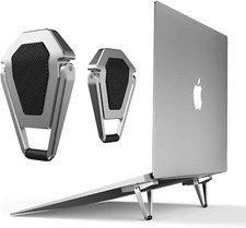 2PC Portable Invisible Laptop Stand, Mini Aluminum Cooling Pad,12-17 In CARRY-ON picture