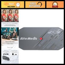4K HDMI Capture Card for DSLR & Camcorder - High-Quality Streaming & Recording picture