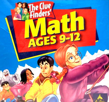 1998 THE CLUE FINDERS Math Adventures Ages 9-12 Win95/98 CD-ROM Education picture