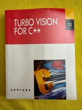 Borland Turbo Vision for C++ User's Guide Manual RE picture