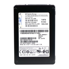 IBM/Samsung PM1633a 7.68TB MZILS7T6HMLS SAS 12Gb/s 3D TLC 1 DWPD 2.5