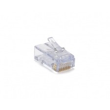 Platinum Tools 100010B Polycarbonate EZ-RJ45 Connector for Cat 6 (100 per Box) picture