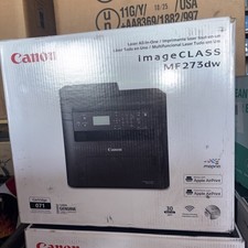 Canon - imageCLASS MF273dw Wireless All-In-One Laser Printer - Black picture