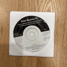HP Driver Recovery CD Disk 1 2004 Software Reinstallation & Repair Sealed picture