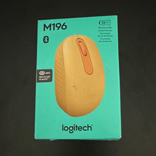 Logitech M196 Pink Bluetooth Optical Mouse 1000 DPI 3-Button Scroll Wheel picture
