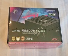 MSI MPG A850GS PCIE5 850W Power Supply, 80+ ATX 3.1 & PCIe 5.1 Low-Noise F/shi picture