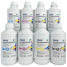 US Stock CALCA Ultra High Density Series Dye Sublimation Inks 1L for Heads picture