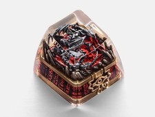 Eminent Crafts Yugioh Yu-Gi-oh Red Eyes Black Dragon Resin Keyboard Key Cap ESC picture