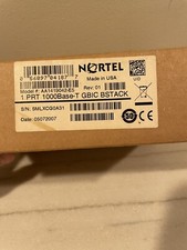 Nortel 1000Base-T GBIC BSTACK Module PN: AA1419042-E5, 2007. picture