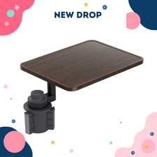 NEW Car Desk for Laptop & Food Tray 360° Rotating Cup Holder Table Universal Fit picture