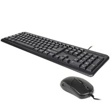 iMicro Classic Series 107-Key USB Keyboard & Optical Mouse Kit Black KB-IM91908 picture