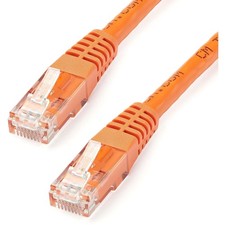 StarTech C6PATCH100OR 100ft CAT6 Ethernet Cable Orange 650MHz picture