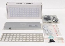 MASSDROP X OLKB-48 PLANCK MECHANICAL KEYBOARD KIT, SILVER CASE, MX COMPATIBLE... picture
