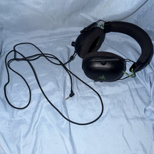 Razer RAZR Wired Over-Ear Gaming Headset 3.5mm Boom Mic Black/Green missing mic picture
