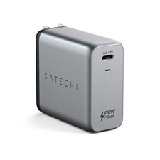 Satechi 100W USB C PD Wall Charger Block – Powerful GaN Tech – Space Gray picture