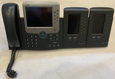LOT OF TWO (Cisco | 7965 IP Phone with 2 7916 Expansion Module) picture