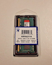 Kingston KVR16LS114 4GB DDR3L PCL3-12800 CL11 204-Pin SODIMM RAM Memory NEW picture