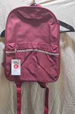 Deal Worthy Burgundy Backpack for 15 in Laptop Padded Adjustable Straps picture