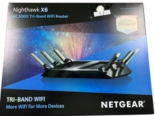 NEW NETGEAR Nighthawk X6 R7900 AC3000 Tri-Band WiFi Router picture