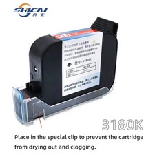 3pcs Replacement Ink Cartridge Black for 12.7mm Handheld Inkjet Printer picture