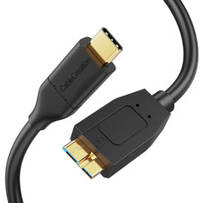 4FT USB C to Micro B Cable,10Gbps Speed External Hard Drive Braided,Usb 3.1 Type picture