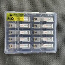 6COM 6C-SFP-T 10/100/1000M RJ46 100M Transceiver-10 COUNT.  B2  picture