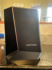 NETGEAR Nighthawk Multi Gig Cable Modem Router Combo Wireless Ethernet Black picture