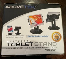 ABOVETEK - Universal Tablet Stand Holder- Black Model TS-138B picture