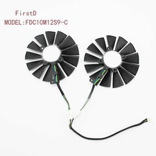 For ASUS RX470/RX570/RX580/ 1050/1050ti Left + Right Cooling Fan FDC10M12S9-C picture