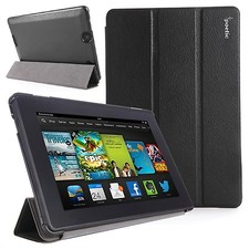 Poetic Amazon Kindle Fire HDX 7 Inch (2013 & 2014) -Slim Line Cover Case Black picture