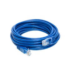 CAT6 Ethernet Patch Cord RJ-45 LAN Network Cable Blue 25FT- 200FT Multi-Pack LOT picture