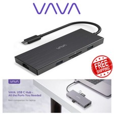 VAVA UC008 8-in-1 USB C Hub 1 Gbps Ethernet Port 100W Pd Charging 4K HDMI USB04 picture