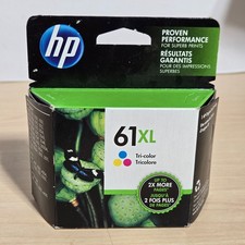 New Genuine HP 61 Tri-Color High Yield Ink Cartridge Exp 10/2020 picture