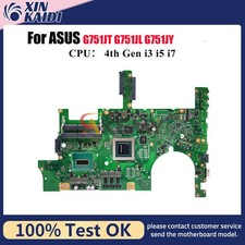G751JL Laptop Motherboard For ASUS G751JY G751JT Mainboard W/ i3 i5 i7 CPU picture